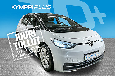 Volkswagen ID.3 Pro Performance Life 150 kW, akku 58 kWh ** 1 omistaja / Aviloo 92% SoH / 2 x renkaat vantein **