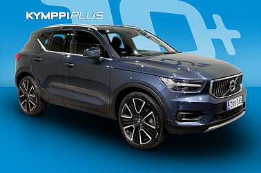 Volvo XC40 T4 TwE Inscription aut ** Acc / Nahkaverhoilu / Vetokoukku / sähköinen takaluukku / P.kamera / P, tutkat / Led / Navi ** - Tyylikäs, taloudellinen ja turvallinen ladattava hybridi – Volvo XC40 T4 on fiksun valinta.