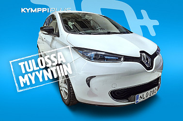 Renault Zoe Z.E. 40 Intens ** 1 omistaja / Lämpöpumppu / Navi / P.kamera ** - Huollettu Suomi-sähköauto, hyvä akku ja kattavat varusteet – nopeat kaupat!