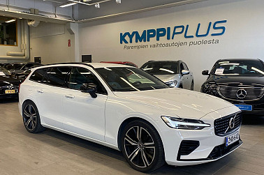 Volvo V60 T6 AWD Long Range R-Design Edition aut **Koukku / ACC / Navi / Sähköluukku / LED ** - Nyt on tulossa todella hieno Volvo Vantaan myymälään!