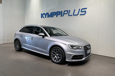 Audi A3 Sportback 1,4 TFSI e-tron S tronic ** Keyless / Vakkari / Peruutuskamera ** - Sähköllä arkeen ja bensalla pidemmälle – Tyylikäs A3 e-tron yhdistää molemmat!