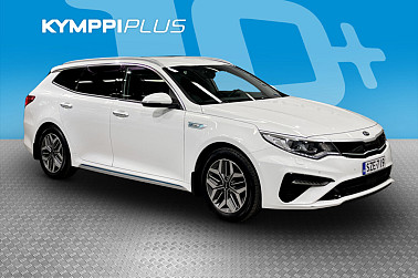Kia Optima 2,0 GDI PHEV Business Luxury SW A/T**ACC / Peruutuskamera / Harman & Kardon / Tutkat / Nahat / Sähköiset etuistuimet** - Kia Optima PHEV SW 2020 – Tilava plug-in hybridi hyvällä varustelulla