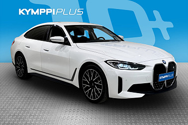 BMW i4 eDrive40 - **ACC / Lämpöpumppu / Harman & Kardon / 360 kamera / Vetokoukku / Navigointi / LED-ajovalot / 2x renkaat vanteilla**