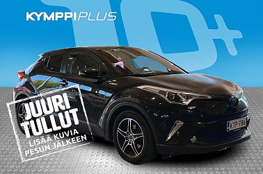 Toyota C-HR 1,8 Hybrid Active **Suomi-auto / Adapt.vakkari / Navigointi / Peruutuskamera** - RAHOITUSKORKO tähän autoon vain 3,49% - Lohkolämmitin ja sisäpistoke / 2x renkaat kevytmetallivanteilla / Merkkiliikkeen huoltohistoria