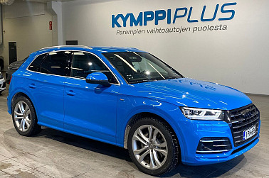 Audi Q5 Launch Edition 55 TFSI e quattro S tronic * S-Line / Matrix-LED / HUD / ACC * - Upea Audi Q5 Launch Edition 55 TFSI e quattro S tronic – tyylikäs, tehokas ja ladattava SUV täynnä premium-varusteita.