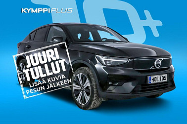 Volvo C40 Recharge Twin Launch Edition aut**Lämpöpumppu / adaptiivinen vakionopeudensäädin / Sähkötoimiset istuimet / Vetokoukku** - Volvo C40 Recharge Twin Launch Edition AWD – 2022 Tehoa, tyyliä ja turvallisuutta – täyssähköinen Volvo huippuvarustuksella!