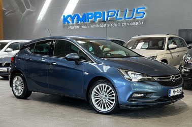 Opel Astra 5-ov Innovation 1,0 Turbo Start/Stop 77kW ECT5 **Ketju vaihdettu / Matrix LED / AGR istuimet / Kamera / Vakkari** - Erinomaisesti varusteltu Astra! Juuri huollettu, ketju vaihdettu, Matrix-valot, kaistavahti ja lämmitetty ratti.