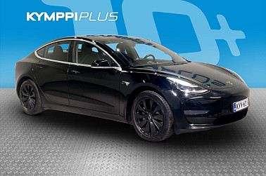 Tesla Model 3 Long-Range Dual Motor AWD ** ACC / Kaistavahti / Blis / P.kamera / Navi / P.tutkat / 2X renkaat ** - Kaukovaloavustin / Lasikatto / SoH 86,7 %