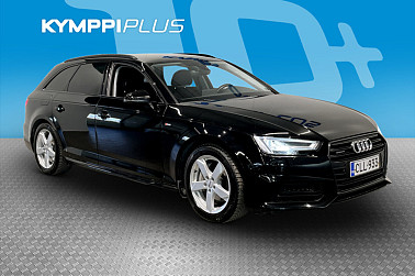 Audi A4 Avant Business Sport Comfort S line Edition 2,0 TDI 140 kW quattro S tronic ** Webasto / Koukku / CarPlay ** - Vasta huollettu tyylikäs nelikko!