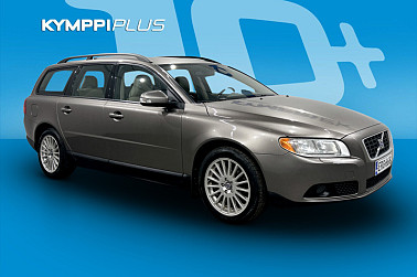Volvo V70 2,4D Kinetic aut ** Webasto / Nahkaistuimet / Suomi-auto ** - Luotettavaa laatua ja mukavuutta!
