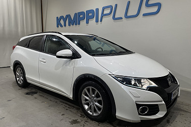 Honda Civic Tourer 1,8i Joy Edition **Peruutuskamera / Moottorinlämmitin ja sisäpistoke / Uudet talvirenkaat / Vakkari** - Juuri huollettu ja katsastettu Suomi-auto toiselta omistajalta!