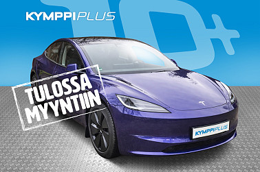 Tesla Model 3 Long Range AWD **Lämpöpumppu, Navi, Autopilot ,Deep Blue Metallic** - Tesla Model 3 Long Range AWD Highland – uudistunut, hiljaisempi ja entistä viimeistellympi.