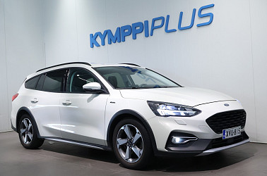Ford Focus 1,5 EcoBoost 150hv A8 Active Wagon ** Keyless / Adapt.vakkari / Navi / LED / Koukku ** - Monipuolinen merkkihuollettu matkakumppani, jossa yhdistyvät tilat, mukavuus ja hieno ulkonäkö