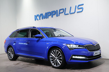 Skoda Superb Combi 1,4 TSI PHEV L&K iV DSG Autom. ** ACC / Matrix-ajovalot / Koukku / Kamera / Navigointi - Tyylikäs, tehokas ja hyvin varusteltu ladattava hybridi!