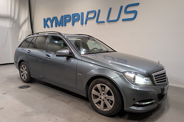 Mercedes-Benz C 220 CDI BE T A **IHC / ILS-Xenon / Moottorinlämmitin ja sisäpistoke / Pysäköintitutkat / Peilipaketti** - Hyvin pidetty ja isolla rahalla huollettu yksilö tulossa myyntiin!