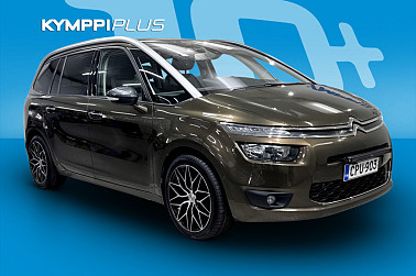 Citroen Grand C4 Picasso e-HDi 92 Intensive ETG6 Automaatti ** / Kessy / Panorama / P.kamera / Koukku / ** - Tyylikäs ja tilava 7-paikkainen auto taloudellisella e-HDi-dieselmoottorilla