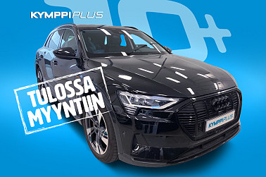 Audi e-tron 55 quattro ** Adapt.vakkari / Nahkaverhoilu / Pysäköintitutkat ** - Audi e-tron 55 – Premium-sähköauto ilmajousituksella, 95 kWh akulla ja kattavalla varustelulla.