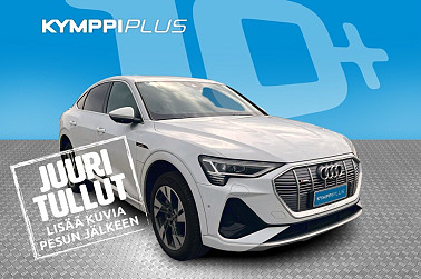 Audi e-tron Sportback Edition S line 55 quattro * HUD / Keyless / Ilma-alusta * - RAHOITUSKORKO tähän autoon vain 3,89% - ACC / Navi / 360° Kamera / SoH 94,1%