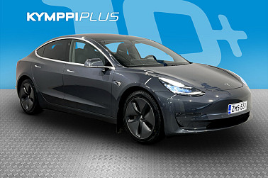 Tesla Model 3 Long-Range Dual Motor AWD ** Suomi-auto / Lasikatto / ACC / Navi ** - Yhden omistajan Suomi-auto!