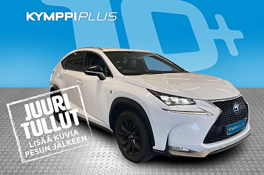 Lexus NX 300h Hybrid A AWD F Sport - LED / Koukku / Kattoluukku / Keyless / Nahat / Kamera / Acc