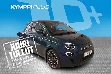 Fiat 500e La Prima HB 118hv 42kWh - ACC / Blis / Keyless / P.Kamera / LED / 2x renkaat vanteilla