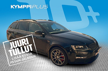 Skoda Octavia Combi 2,0 TDI RS ** / Acc / Tutka / Canton / ** - RAHOITUSKORKO tähän autoon vain 1,99% - Koukku / Puolinahat  / Sähköluukku /