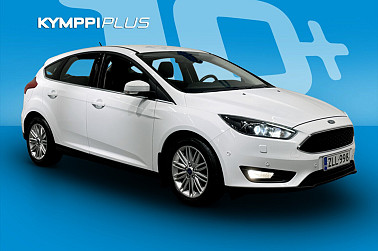 Ford Focus 1,0 EcoBoost 125 hv Start/Stop A6 Edition 5-ovinen ** 2-om. Suomiauto / Eber / Juuri huollettu ja vaihdettu hihna ** - Vaihda luotettavaan Suomi-autoon! Hyvin huollettu, talvirenkaat nastat ja erinomaiset varusteet.