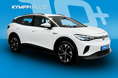 Volkswagen ID.4 Pro Performance 150 kW, akku 77 kWh **Vetokoukku / Lämpöpumppu / 2x renkaat ja vanteet ** - Monipuolinen ja mukava ID.4 tarjoaa huippuluokan sähköautoilun elämyksen!