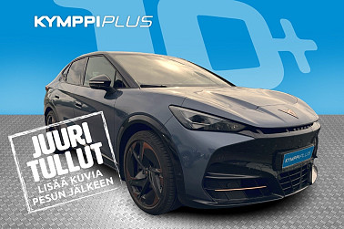 CUPRA Tavascan VZ 250 kW 77 kWh 4DRIVE **Matrix-Led, Hud, Acc, Kessy, 360°kamera, Koukku, DCC** - RAHOITUSKORKO tähän autoon vain 3,89% - Tyylikäs ja Huippuvarusteltu!!