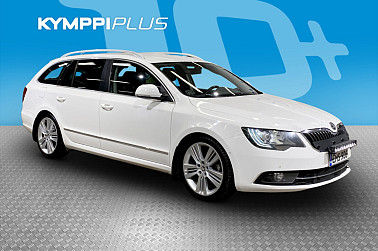 Skoda Superb Combi 2,0 TDI 170 4x4 Elegance Business DSG Autom. **Webasto / Koukku / Muistupenkki / Canton / Navi ** - Tehokas ja luotettava neliveto – valmis ajoon!