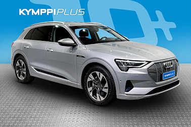 Audi e-tron 55 quattro * Led / Irroitettava vetokoukku / Nahkaverhoilu / Sähkösäätöiset etuistuimet ** - RAHOITUSKORKO tähän autoon vain 3,89% - Acc / Peruutuskamera / 2xrenkaat