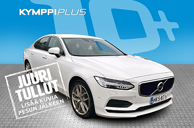 Volvo S90 D3 Business aut * LED / ACC / Vetokoukku * - RAHOITUSKORKO tähän autoon vain 1,99% - Webasto / Nahkaverhoilu / Jakopää juuri tehty!