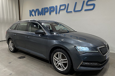 Skoda Superb Combi 1,4 TSI PHEV Ambition iV DSG Autom. **Koukku / Webasto / Tutkat / LED / Kessy** - Myyntiin saapui erittäin kysytty, tilava farmari toivotuilla varusteilla!