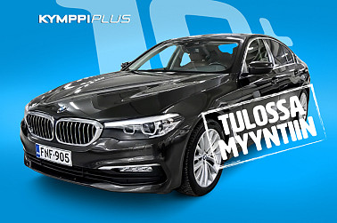 BMW 520 G30 Sedan 520d A xDrive Business ** Suomi-auto / Konjakkinahat / Sport-penkit / Ratinlämmitin ** - Vaivatonta matkantekoa ja arjen luksusta!