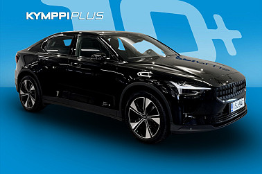 Polestar 2 Long Range Dual Motor, 300kW, 78kWh * Pilot lite / Plus paketti / Koukku / 2 x renkaat ja vanteet / Musta - Laadukas ja näyttävä sähköauto huippuvarusteilla – tyyliä, tehoa ja mukavuutta joka kilometrille!