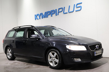 Volvo V70 D4 Business aut ** Lämmitettävä tuulilasi / Koukku / Nahat ** - Tyylikäs ja huoleton Volvo V70 – mukavuutta, tehoa ja varusteita arkeen ja pidemmälle matkalle.