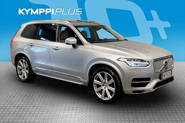 Volvo XC90 T8 Twin Engine AWD Inscription aut - Bowers & Wilkins / 7-paikkainen / ilmastoidut ja hierovat etuistuimet nahkaverhoilulla / panoramakatto / ilma-alusta / CarPlay / Adap. Vakkari / Koukku