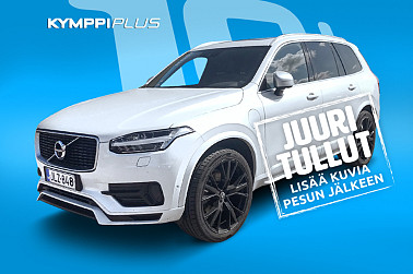 Volvo XC90 T8 Twin Engine AWD R-Design aut ** / Webasto / 360 kamera / Koukku / Muistipenkit edessä / ** - Tehokas, tyylikäs ja täynnä huippuvarusteita – tämä lataushybridi tarjoaa kaiken mitä tarvitset!