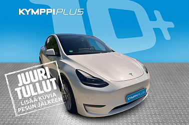 Tesla Model Y Long Range - SoH 91,8% / Matrix LED / Adapt.vakionopeudensäädin / Lasikatto / 2x renkaat ja vanteet