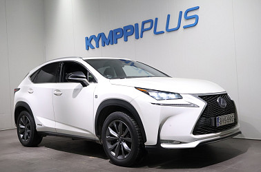Lexus NX 300h Hybrid A AWD F Sport ** Nahat / Adapt.vakkari / Kattoluukku / Sähköpenkit ** - Laadukas ja taloudellinen hybridi. Täydellinen merkkiliikkeen huolto-historia.