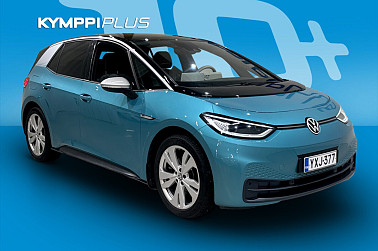 Volkswagen ID.3 1ST Plus 150 kW, akku 58 kWh ** Matrix-LED / ACC / Lämpöpumppu / Suomi-auto ** - Sähköä, fiilistä ja tulevaisuuden ajamisen helppoutta.