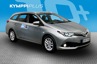 Toyota Auris Touring Sports 1,8 Hybrid Active ** 2-Om. Suomiauto / Navi / Peruutuskamera ** - RAHOITUSKORKO tähän autoon vain 2,49% - Taloudellinen, tilava ja Merkkiliikkeessä huollettu luotettava Auris!