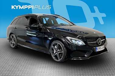 Mercedes-Benz C 43 AMG 4Matic T A **Performance istuimet, ILS, ACC, Kessy, 360°kamera, Webasto, Burmester** - Voimaa, varusteita ja tyyliä – kompromissiton AMG-farmari