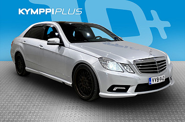 Mercedes-Benz E 350 CDI BE A AMG Styling **Juuri leimattu / Distronic+ / Webasto / Xenon / Ilma-alusta - Tehoa, tyyliä ja varustelua!