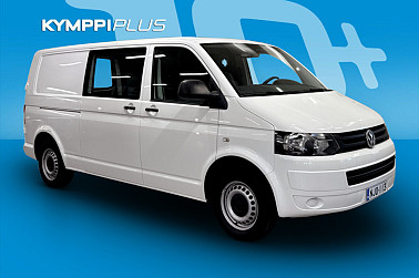 Volkswagen Transporter umpipakettiauto pitkä 2,0 TDI 103 kW DSG BlueMotionTechnology * Merkkihuollettu / Läpijuostava / Webasto * - Luotettavaa voimaa ja tilaa työhön tai vapaa-aikaan!
