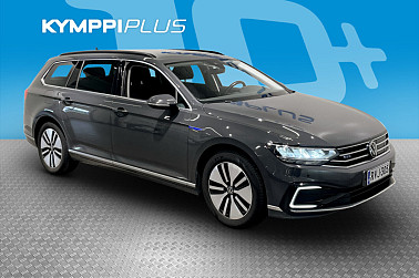 Volkswagen Passat Variant GTE Plug-In Hybrid 160 kW DSG-automaatti - Adapt. vakkari / Koukku / Digimittaristo / Suosittu tilava ja taloudellinen lataushybrid!