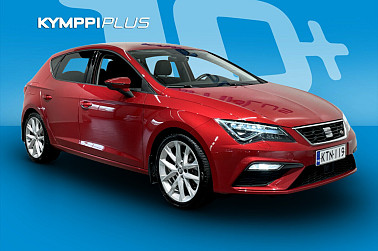 Seat Leon 1,5 TSI 150 EVO FR Business DSG ** Keyless / Navi / Digimittaristo / Pysäköintitutkat ** - Pirteän punainen ja tyylikäs Leon FR hyvillä varusteilla ja rehdillä bensakoneella