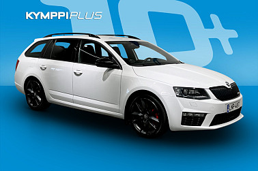 Skoda Octavia Combi 2,0 TSI RS DSG Autom. ** Keyless / Adapt.vakkari / Webasto / P.tutkat / Koukku ** - Tilava RS-farmari tarjoaa sporttista voimaa ja arjen helppoutta