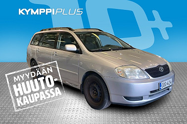 Toyota Corolla 1,6 VVT-i Linea Terra AC Wagon - Myynnissä Huutokaupat.com sivustolla. Ei vaihtoa eikä rahoitusmahdollisuutta - Tämä auto myydään huutokaupassa osoitteessa www.huutokaupat.com
