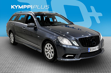 Mercedes-Benz E 300 CDI BE T A AMG-Styling ** Xenon / Vakkari / Sähköluukku / Koukku - Luotettava iso perhefarkku!